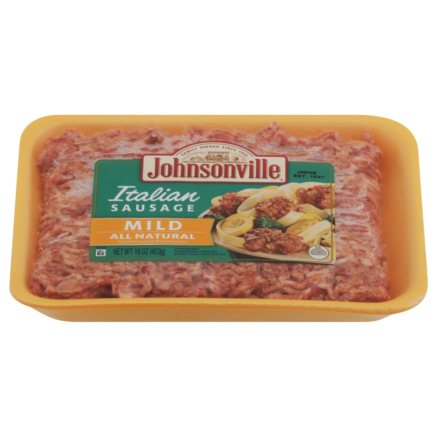 Johnsonville Mild Italian Sausage 16 oz