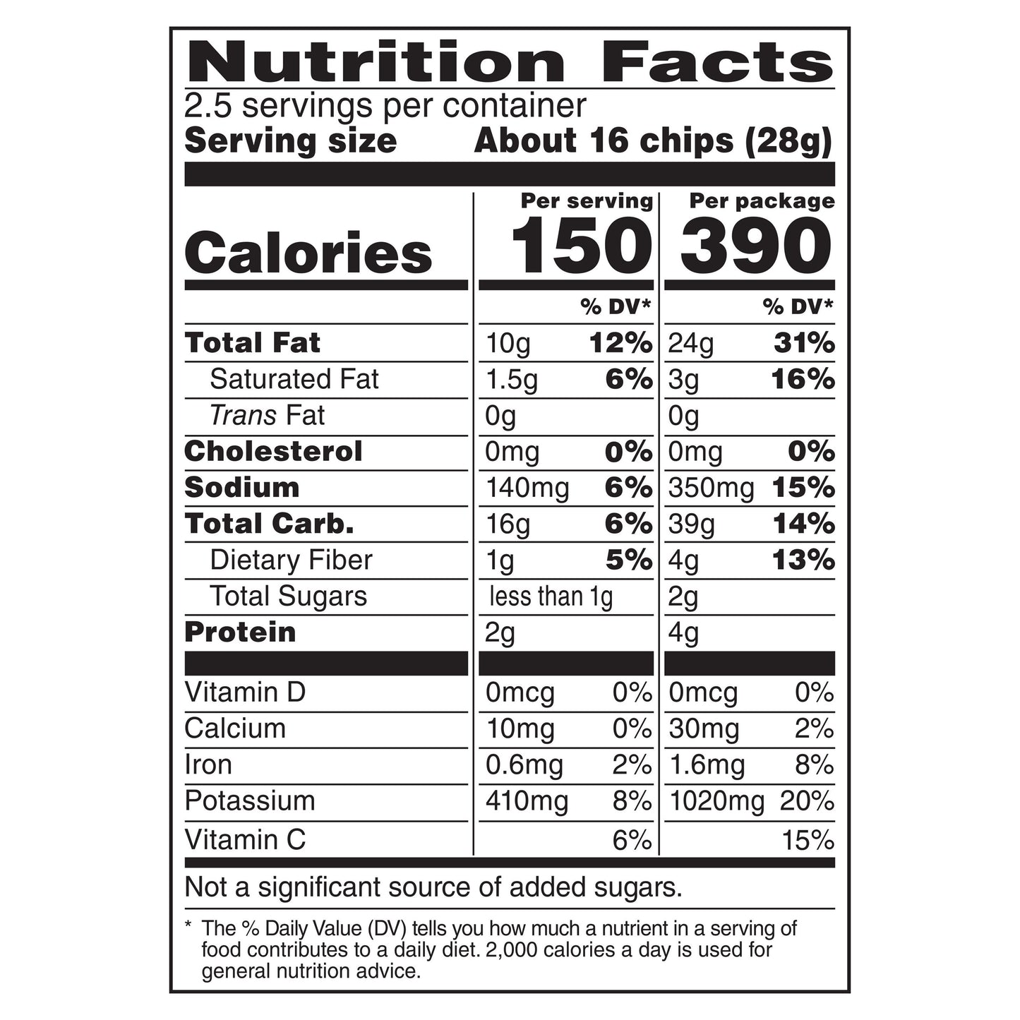 Lay's Potato Chips Valentina & Lime Flavored 2 1/2 Oz