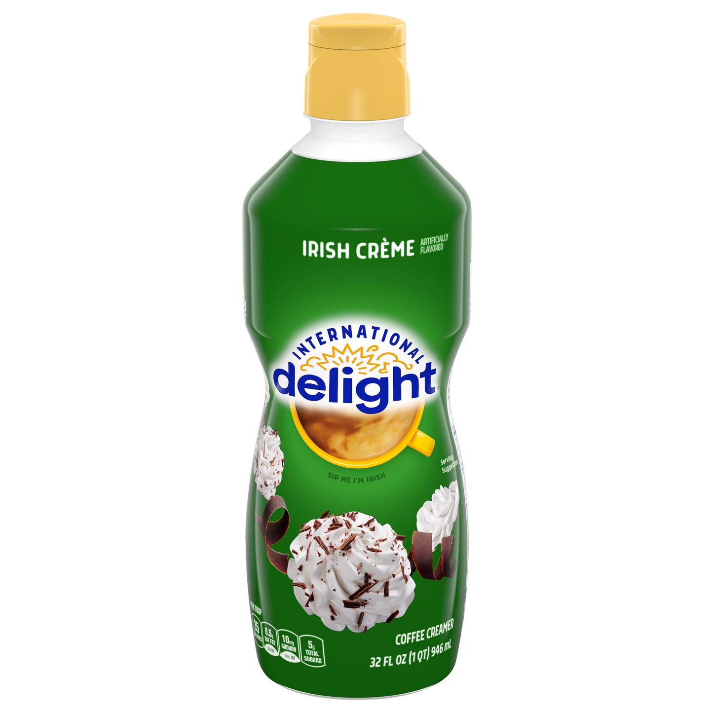 International Delight Irish Cream Bottle Avocado 32oz