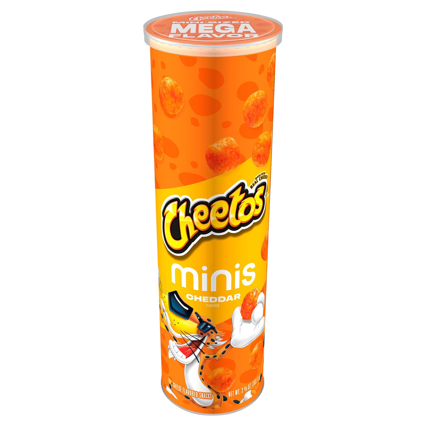 Cheetos Minis Cheese Flavored Snacks Cheddar Flavored 3 5/8 Oz