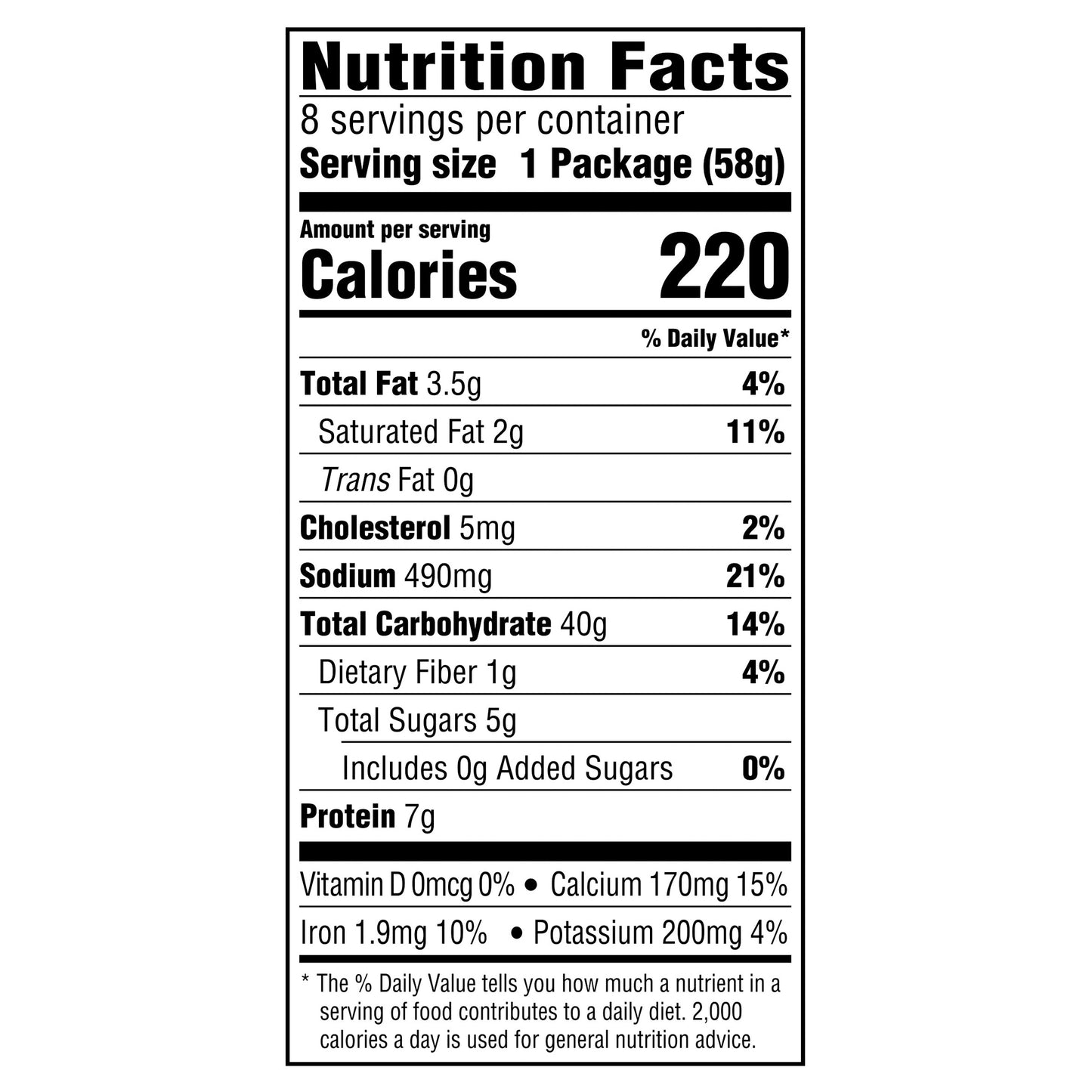 Kraft Mac and Cheese, 8 Cups, for Easy Dinner or Dinner Sides, Original Flavor, No Artificial Flavors, Preservatives or Dyes, 2.05 oz