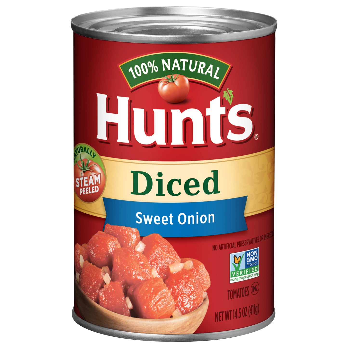Hunt's Diced Tomatoes with Sweet Onion, 14.5 oz