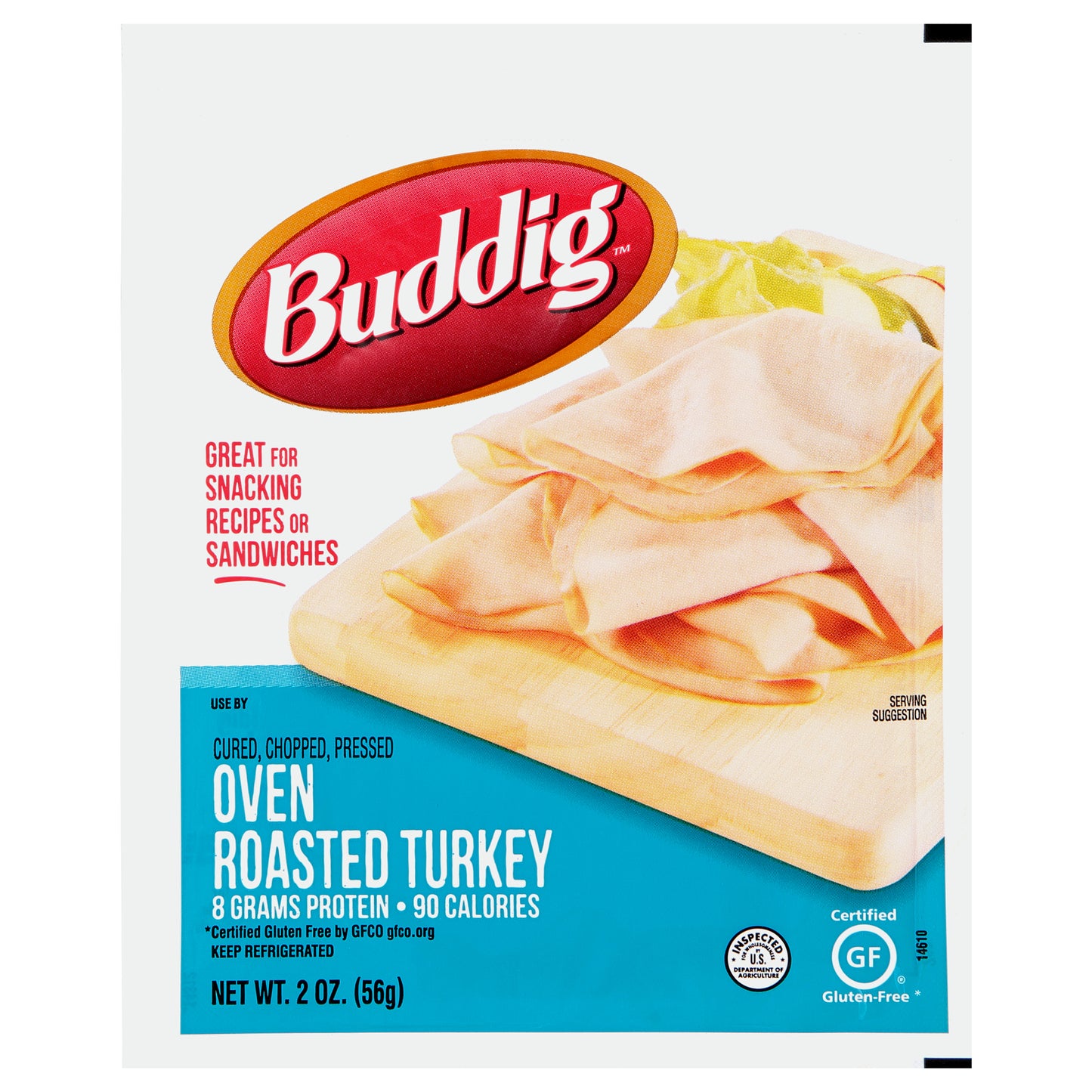 Buddig Oven Roasted Turkey 2 oz. Pack