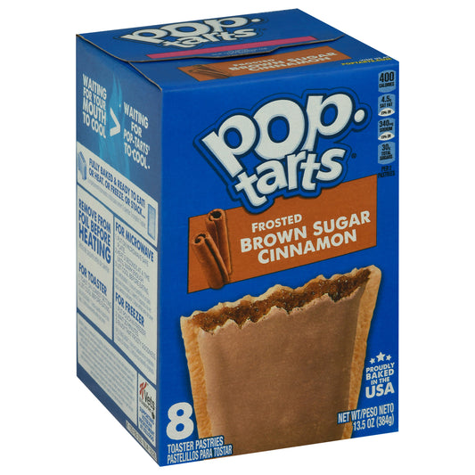 Pop-Tarts Frosted Brown Sugar Cinnamon Toaster Pastries 8 ea