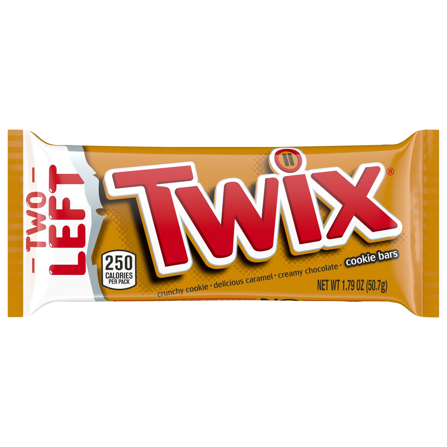 TWIX Full Size Caramel Chocolate Cookie Candy Bar, 1.79 oz Bar