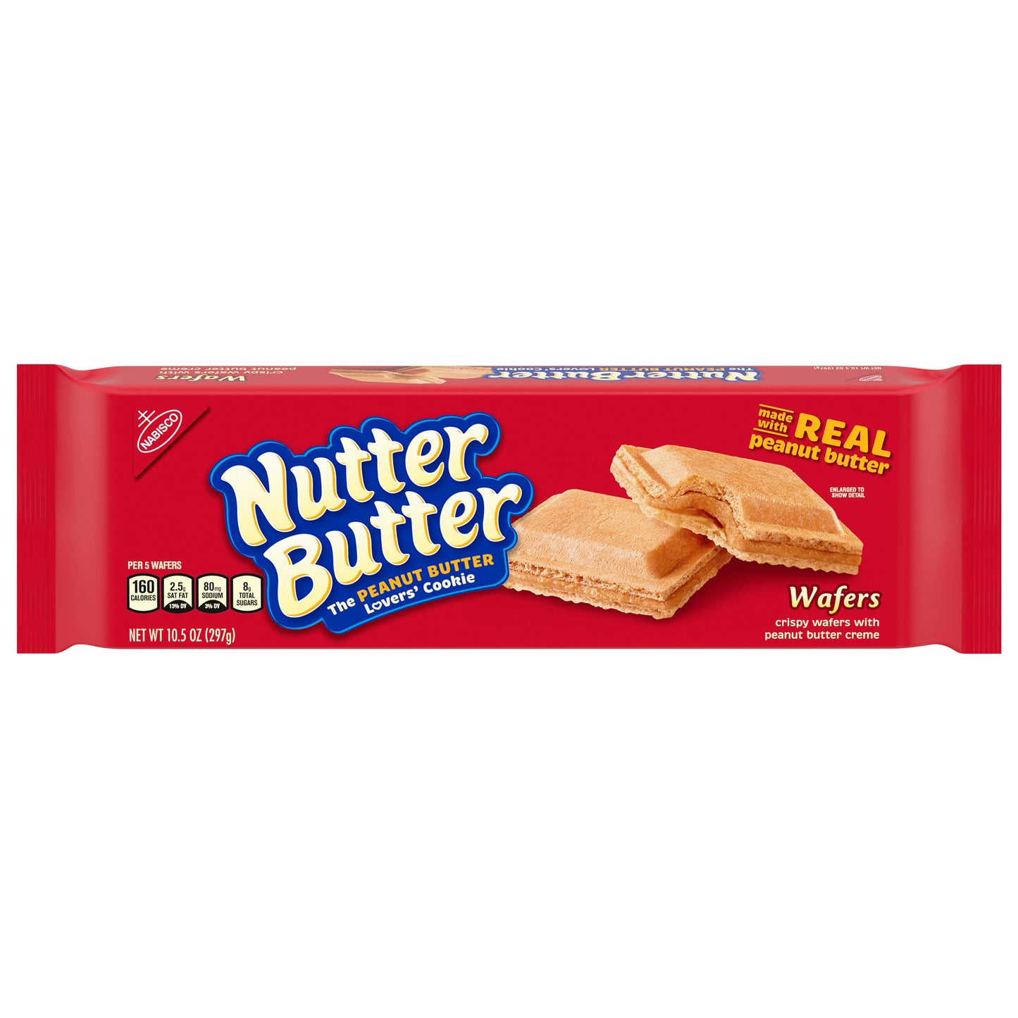 Nutter Butter Peanut Butter Wafer Cookies, 10.5 oz