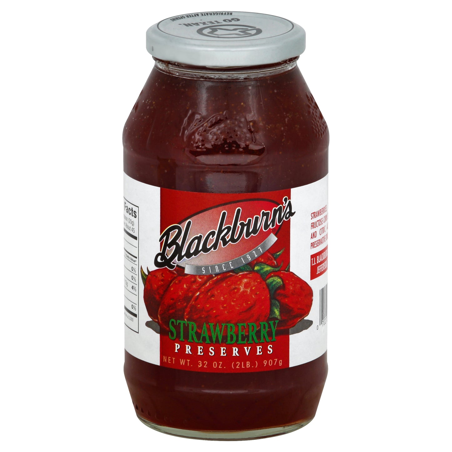 Blackburns Syrup Preserves 32 oz