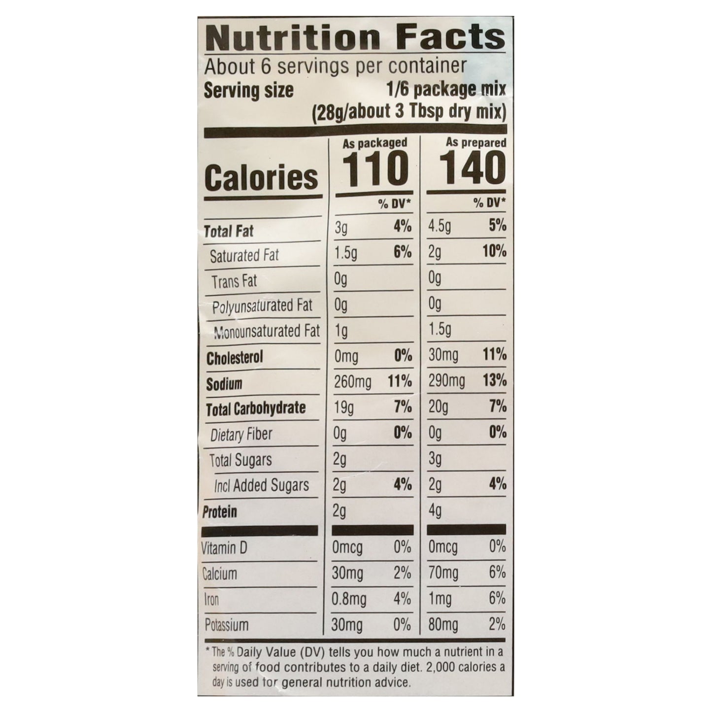 Food Club Yellow Cornbread Mix 6 oz