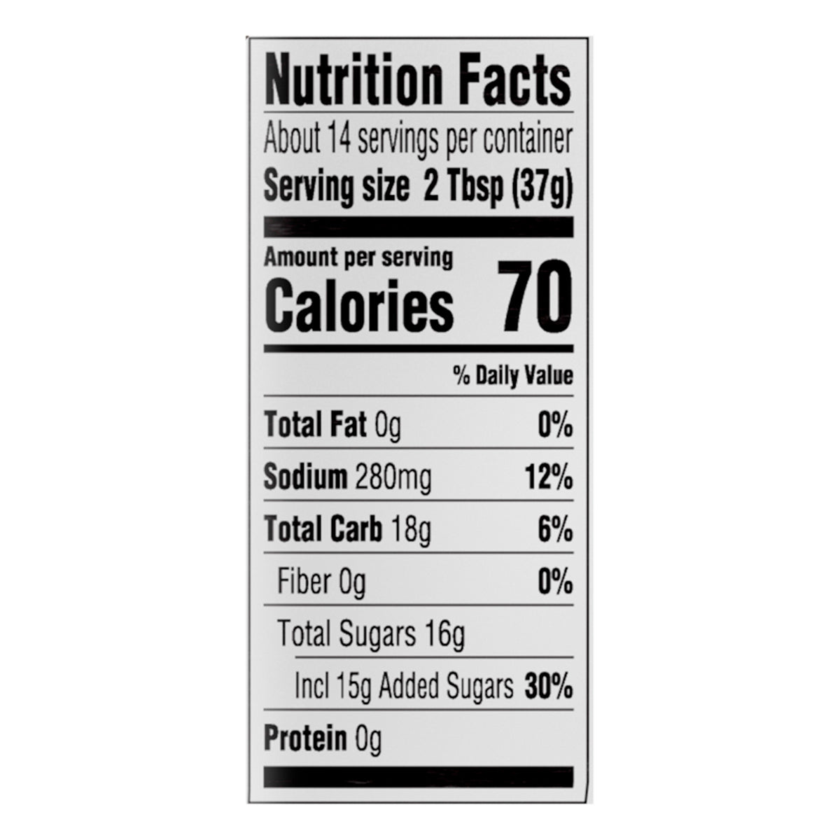 Food Club Original Barbecue Sauce 18 oz