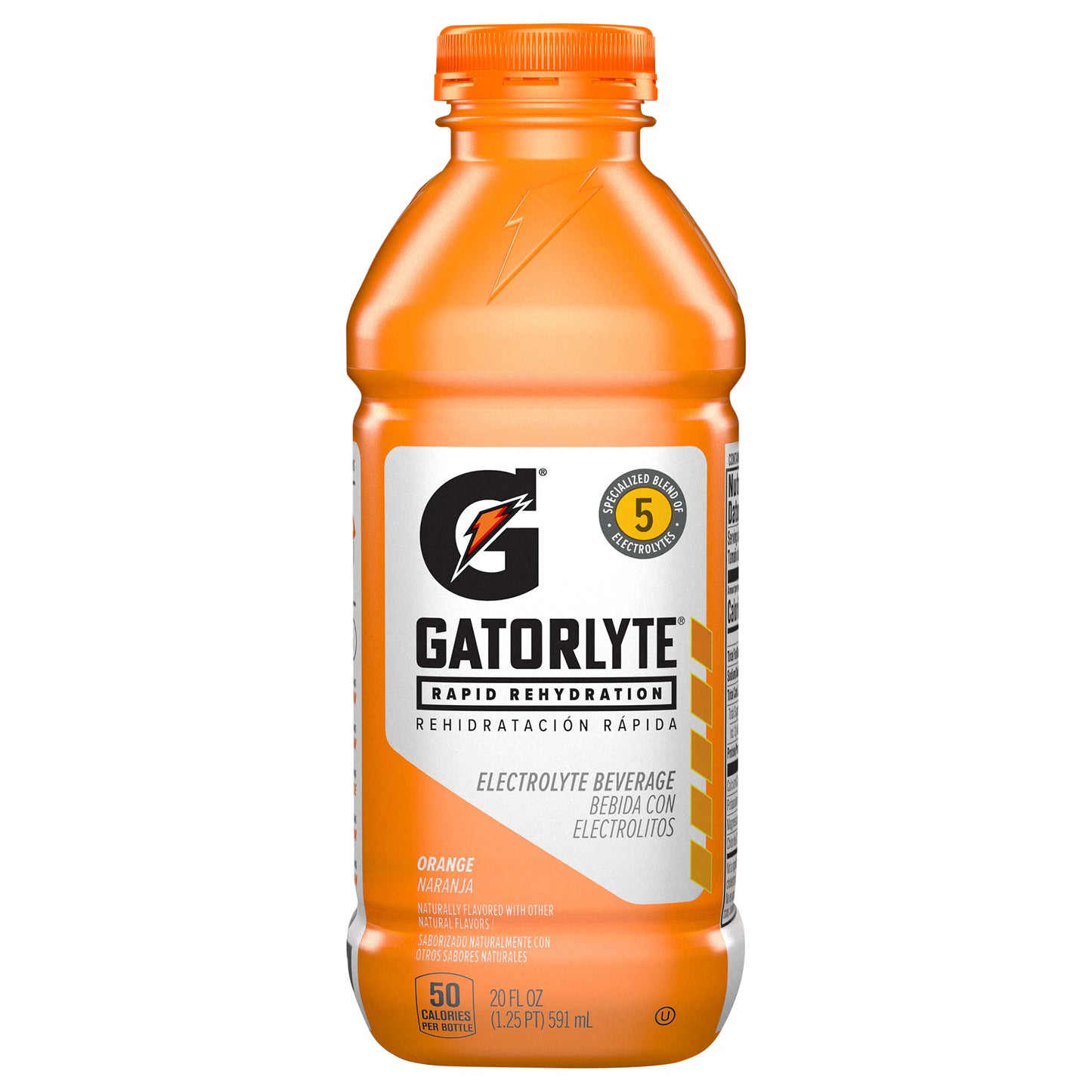 Gatorade Gatorlyte Rapid Rehydration Electrolyte Beverage Orange 20 Fl Oz