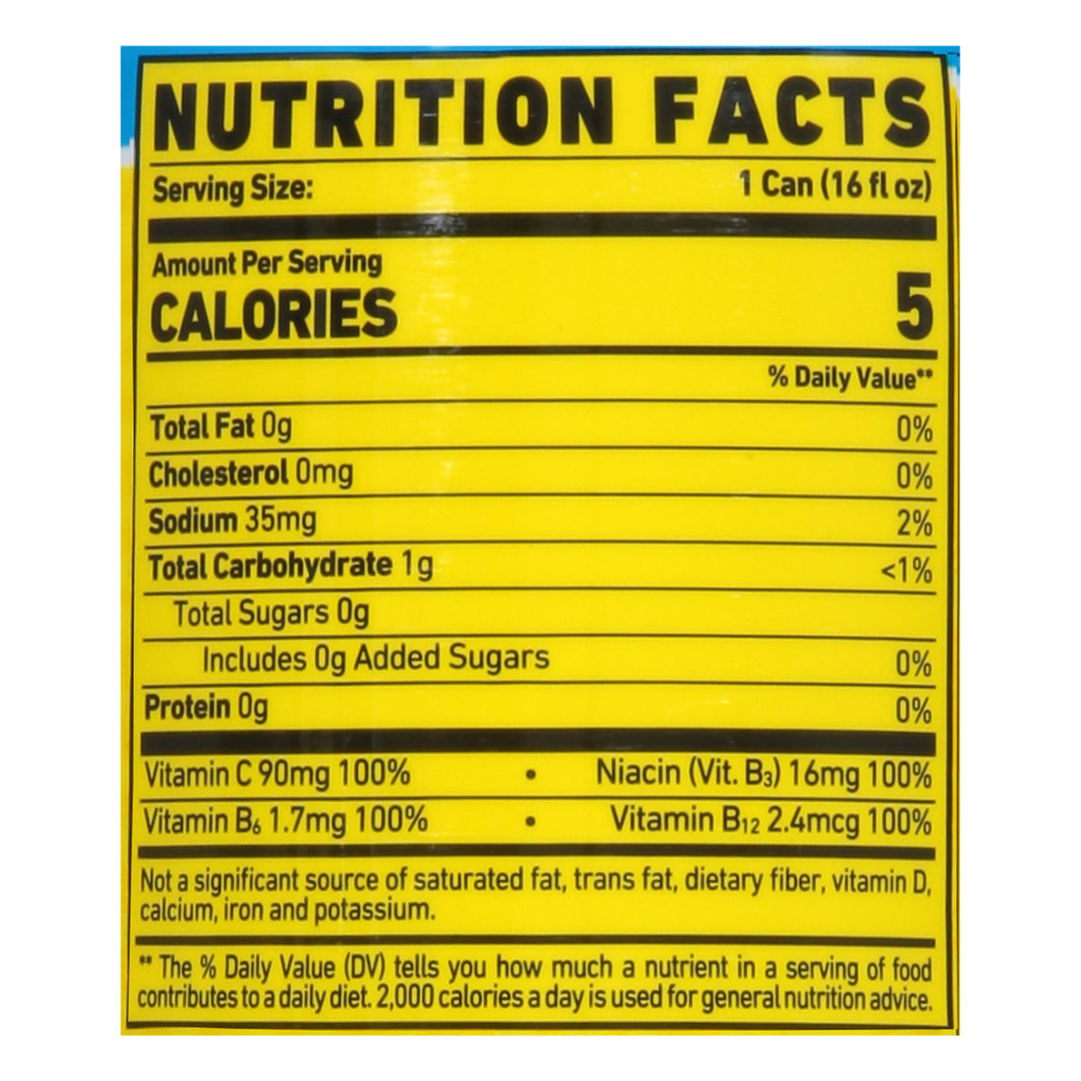 Ghost Zero Sugar Sour Patch Kids Blue Raspberry Energy Drink 16 fl oz