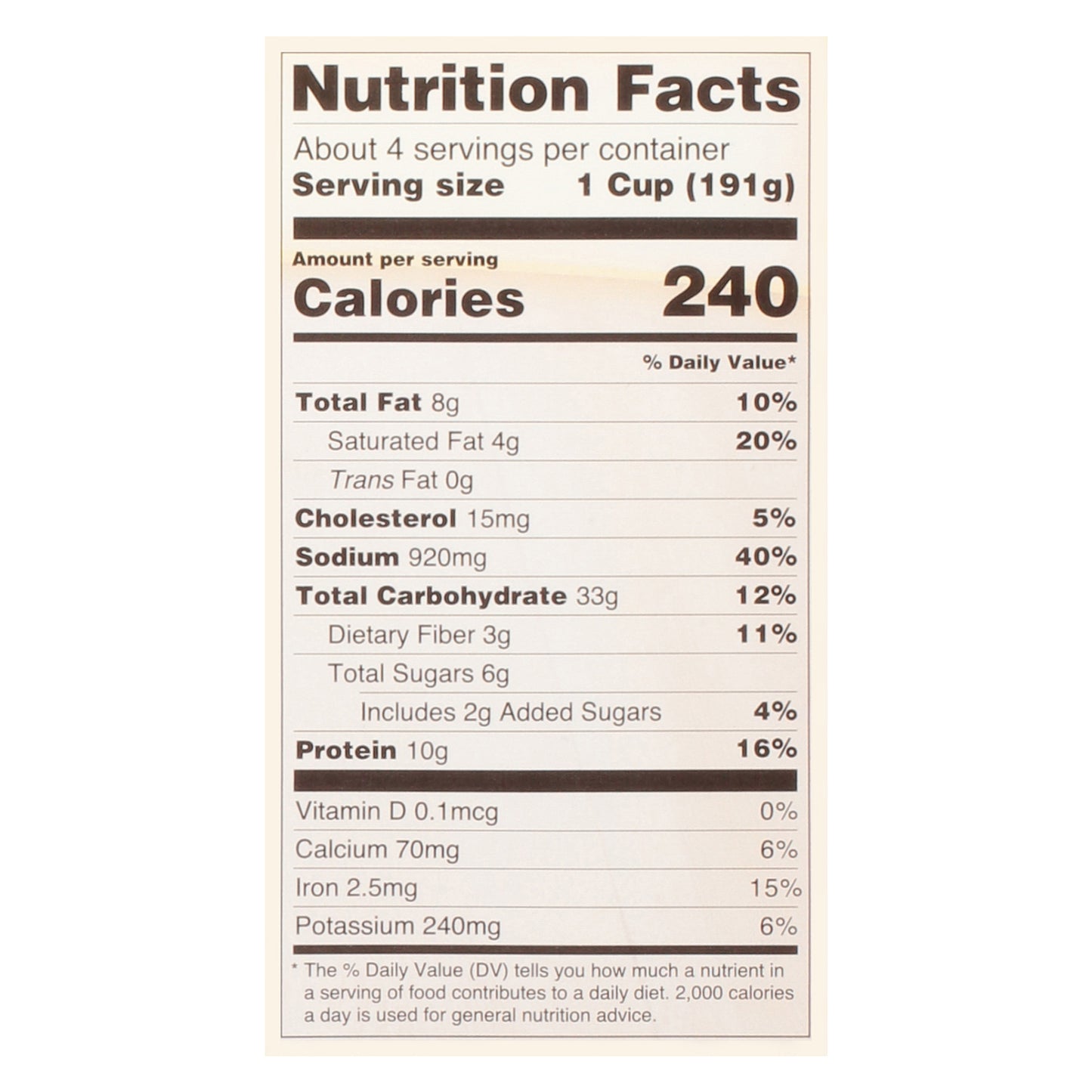 On-Cor Lasagna With Meat Sauce 28 oz Box