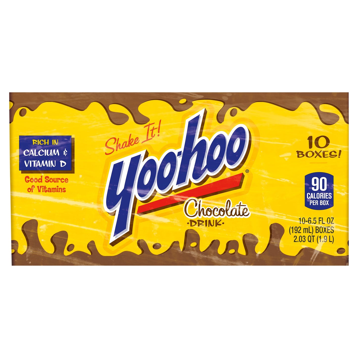 Yoo-hoo Chocolate Drink, 6.5 fl oz boxes, 10 pack
