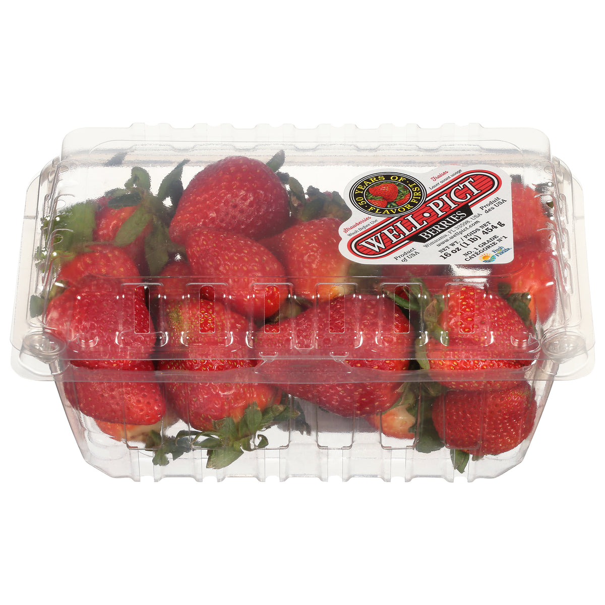 Well Pict Strawberries 16 oz