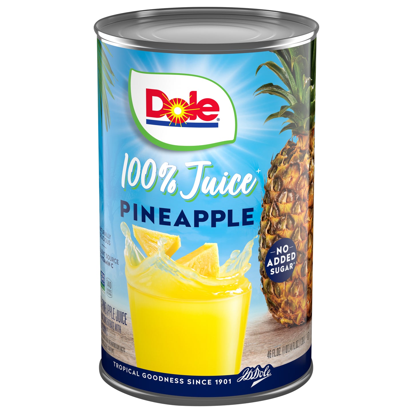 Dole Pineapple 100% Juice 46 fl oz