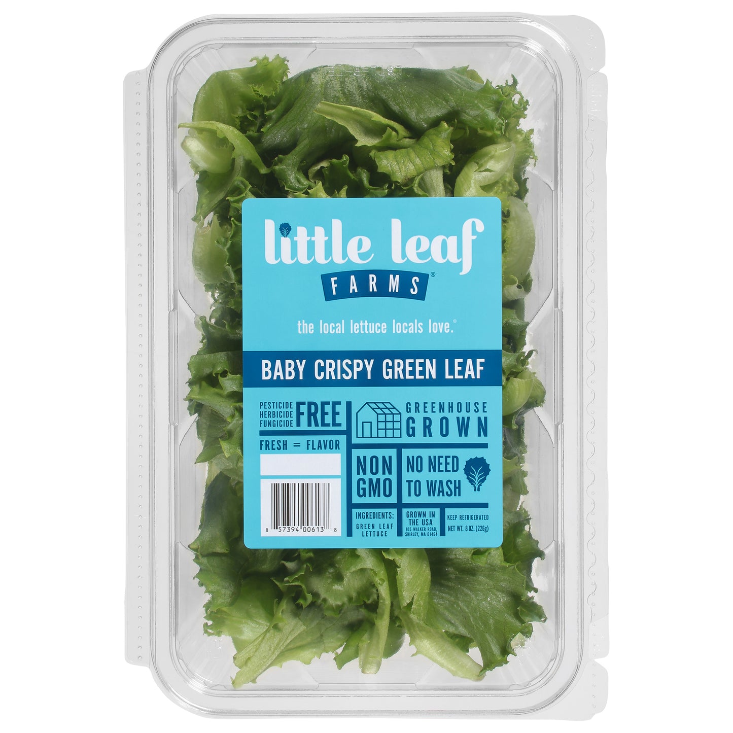Little Leaf Farms Green Leaf Baby Crispy Lettuce 8 oz