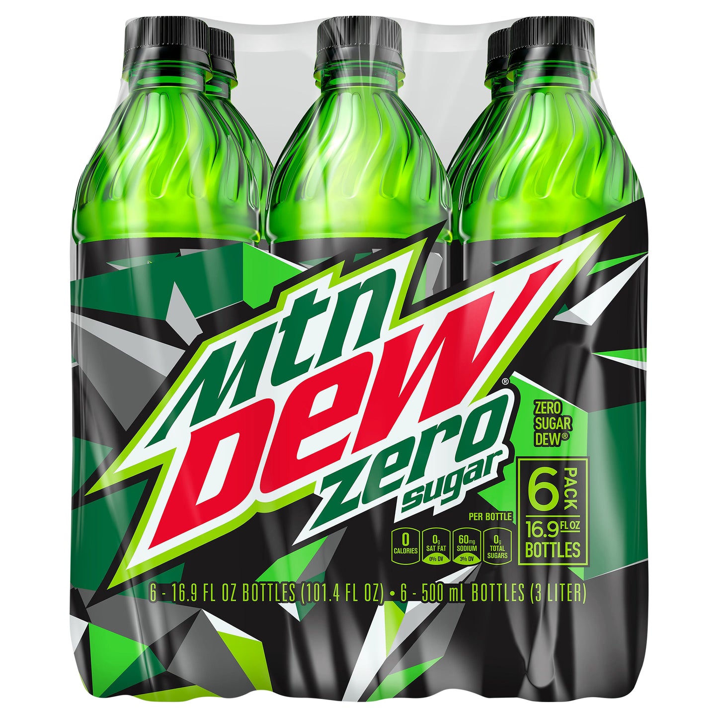 Mountain Dew® Zero Sugar Diet Soda Pop Soft Drink