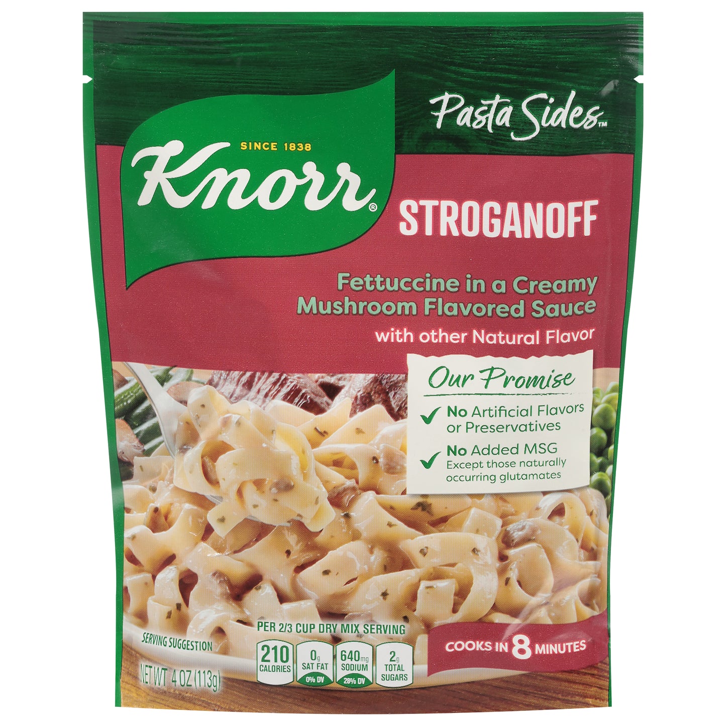 Knorr Pasta Sides Stroganoff Fettucine 4 oz