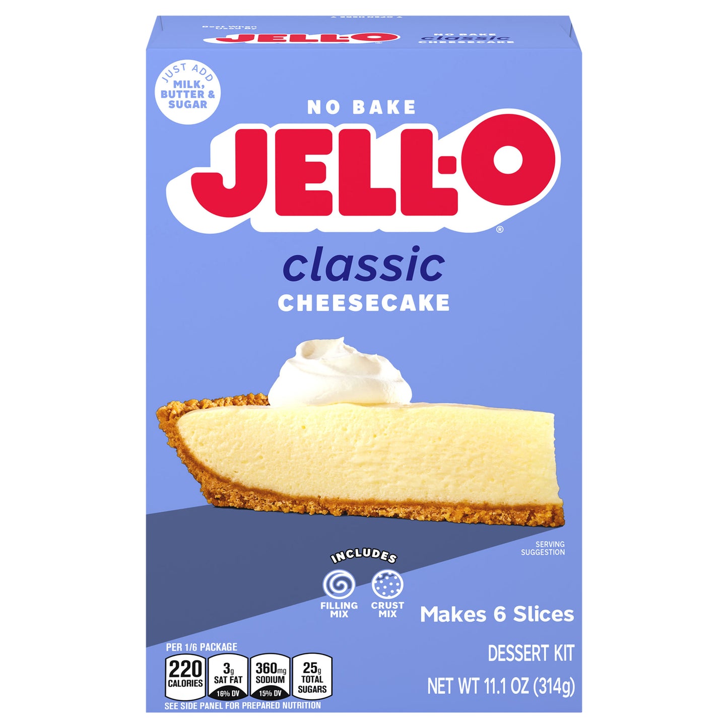 Jell-O No Bake Classic Cheesecake 11.1 oz