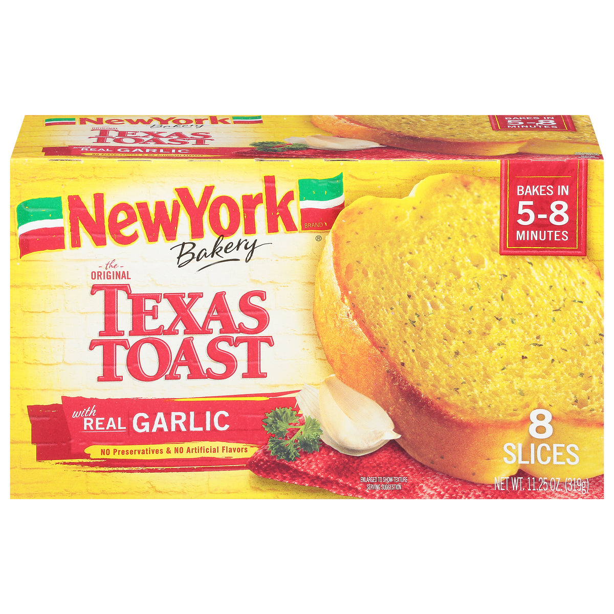 New York Bakery Slices Garlic Texas Toast 8 ea