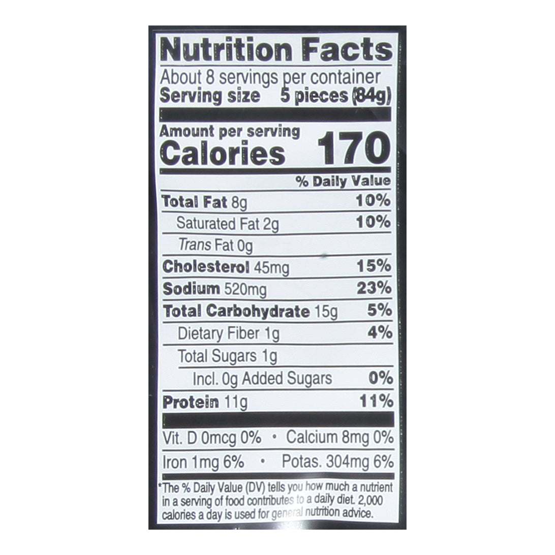 John Soules Foods Chicken Nuggets 24 oz - Chicken Nuggets Nugget Shaped White Meat Chicken Patties Golden Breaded & Delightfully Crisp