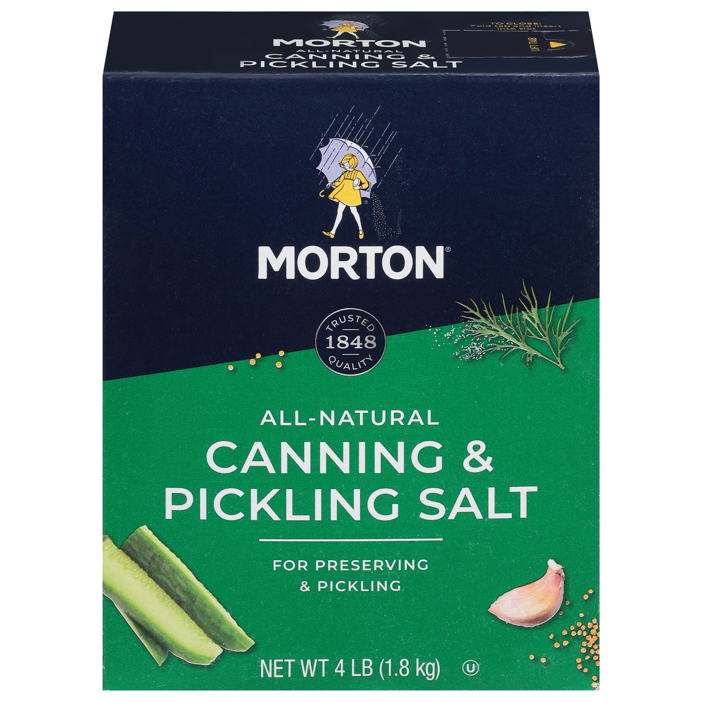 Morton Canning & Pickling Salt 4 lb
