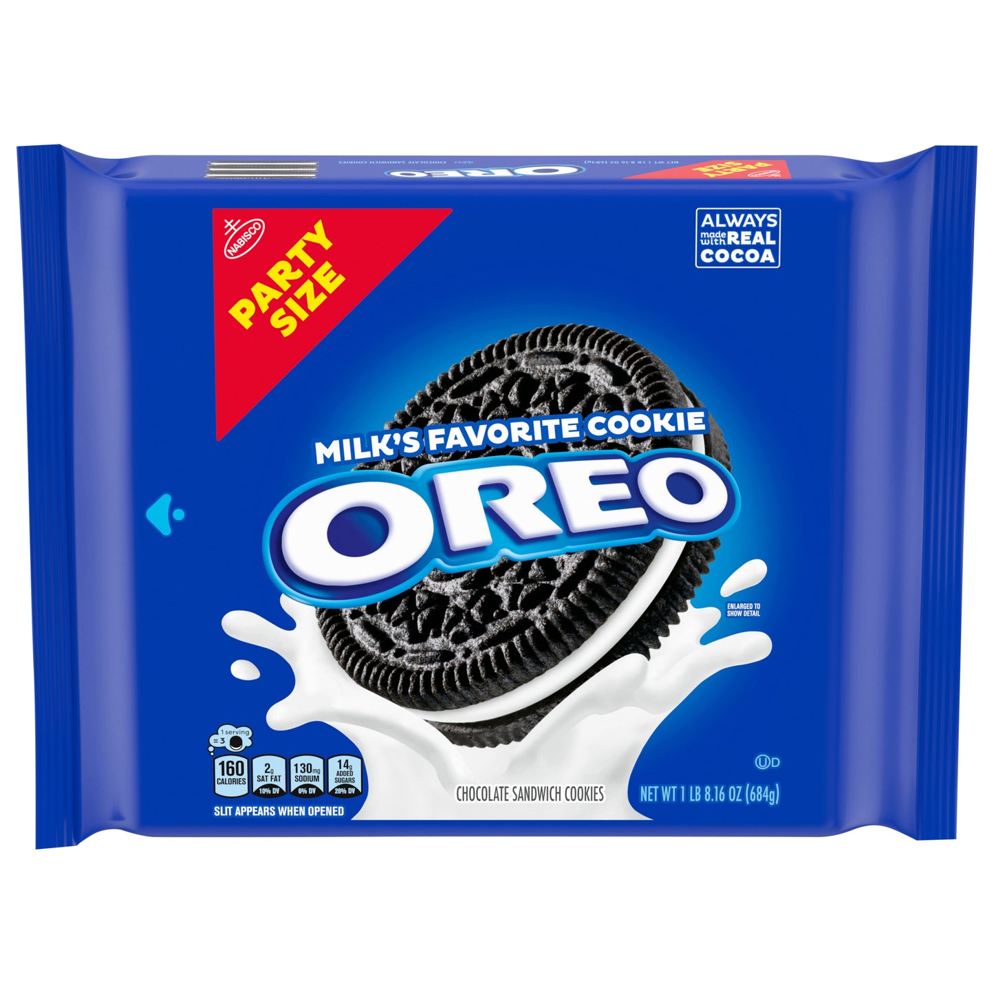 OREO ORIGINAL PARTY PACK 8 - 24.160Z - Salinas 6, 14 - 044000060640 - BE H2R CL BE H2R CL UPDATES 24.16 English