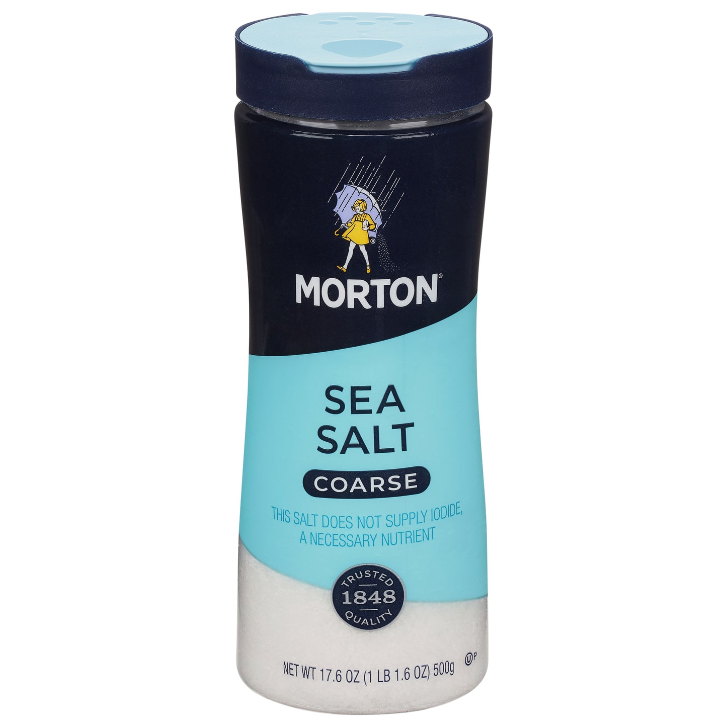 Morton Coarse Sea Salt 17.6 oz