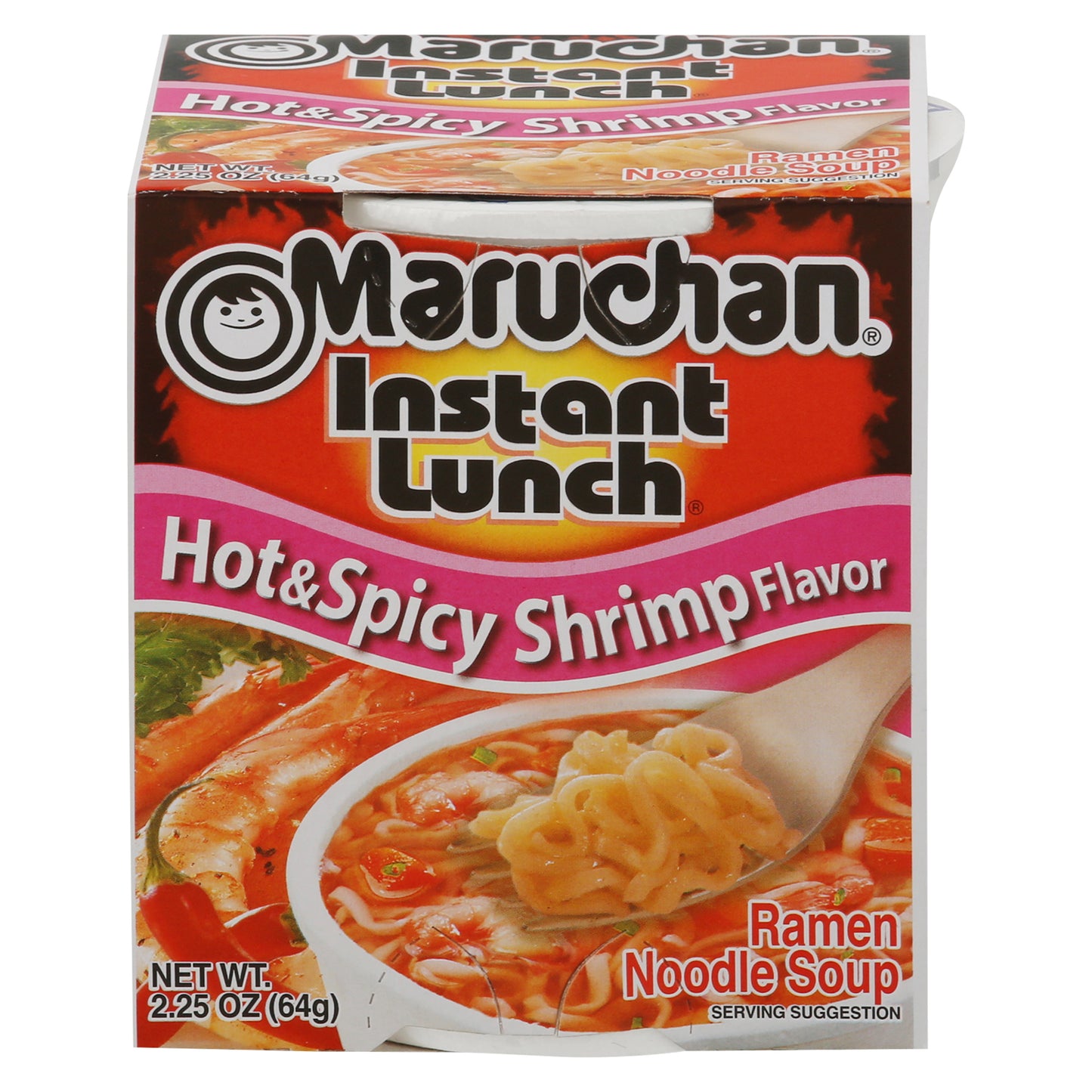 Maruchan Instant Lunch Hot & Spicy Shrimp Flavor Ramen Noodle Soup 2.25 oz