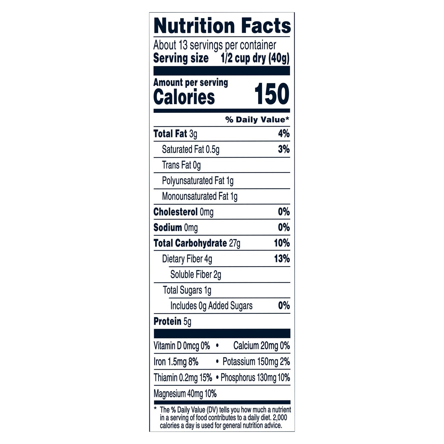 Quaker Old Fashioned Oats 18 Oz