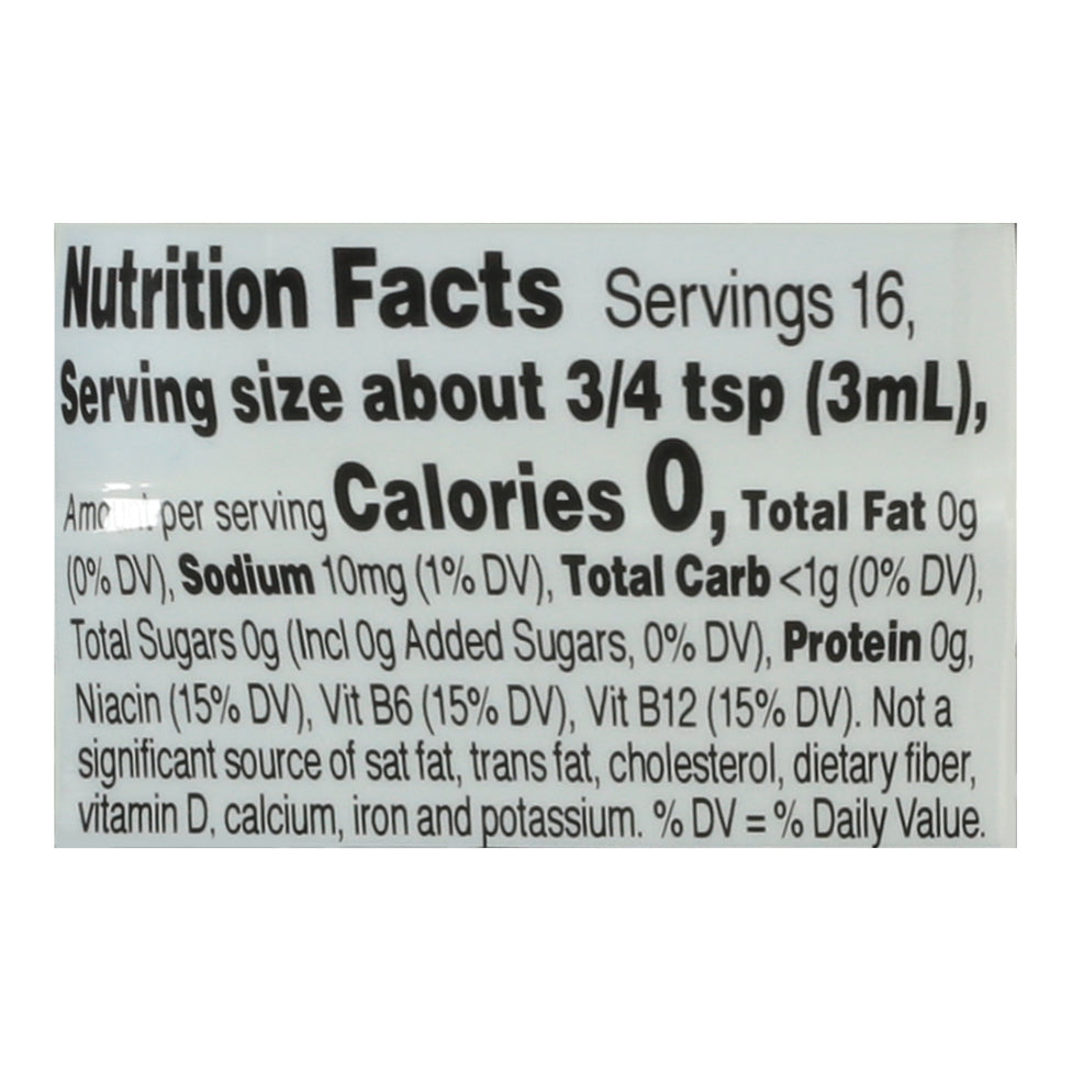 Food Club +Energy Black Cherry Liquid Beverage Enhancer 1.62 fl oz