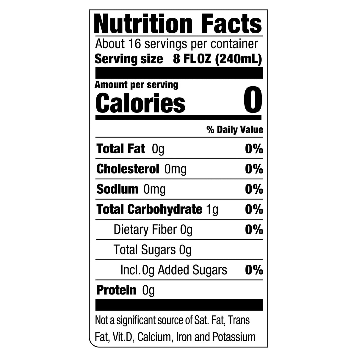 Milo's Zero Sugar Lemonade -128 fl oz