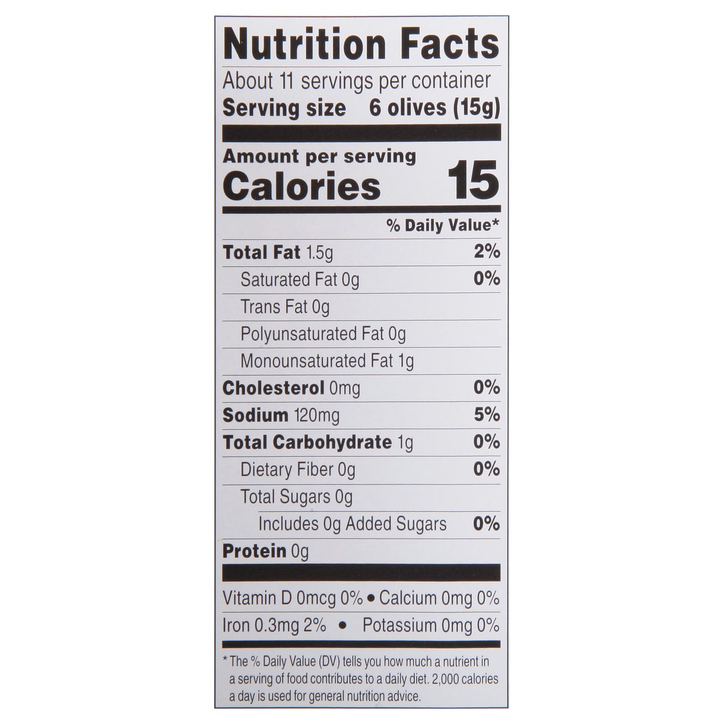 Food Club Ripe Pitted Olives Small 6 oz