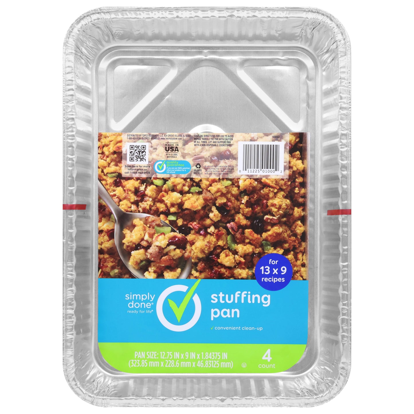 Simply Done Stuffing Pan 4 ea