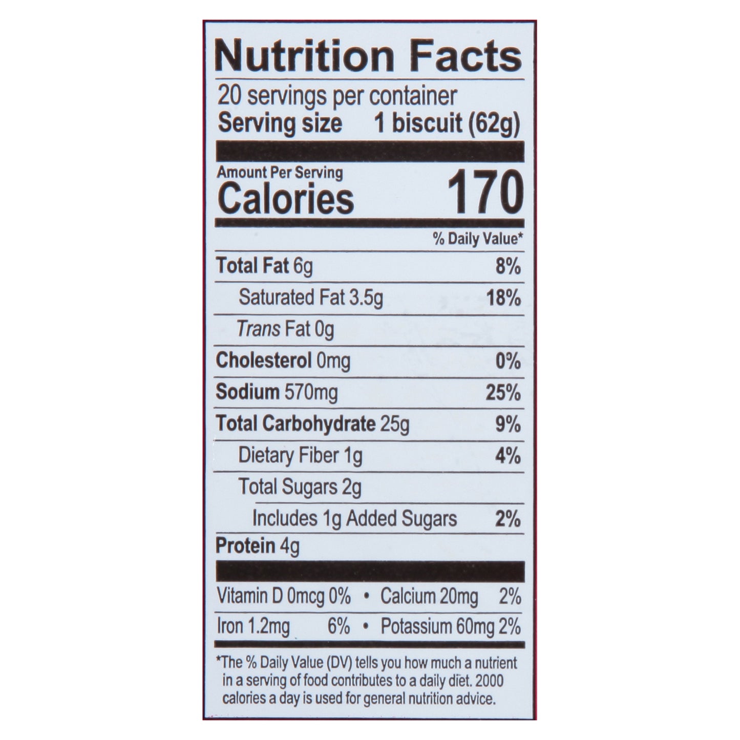 Mary B's Southern Made Biscuits Value Pack 20 ea