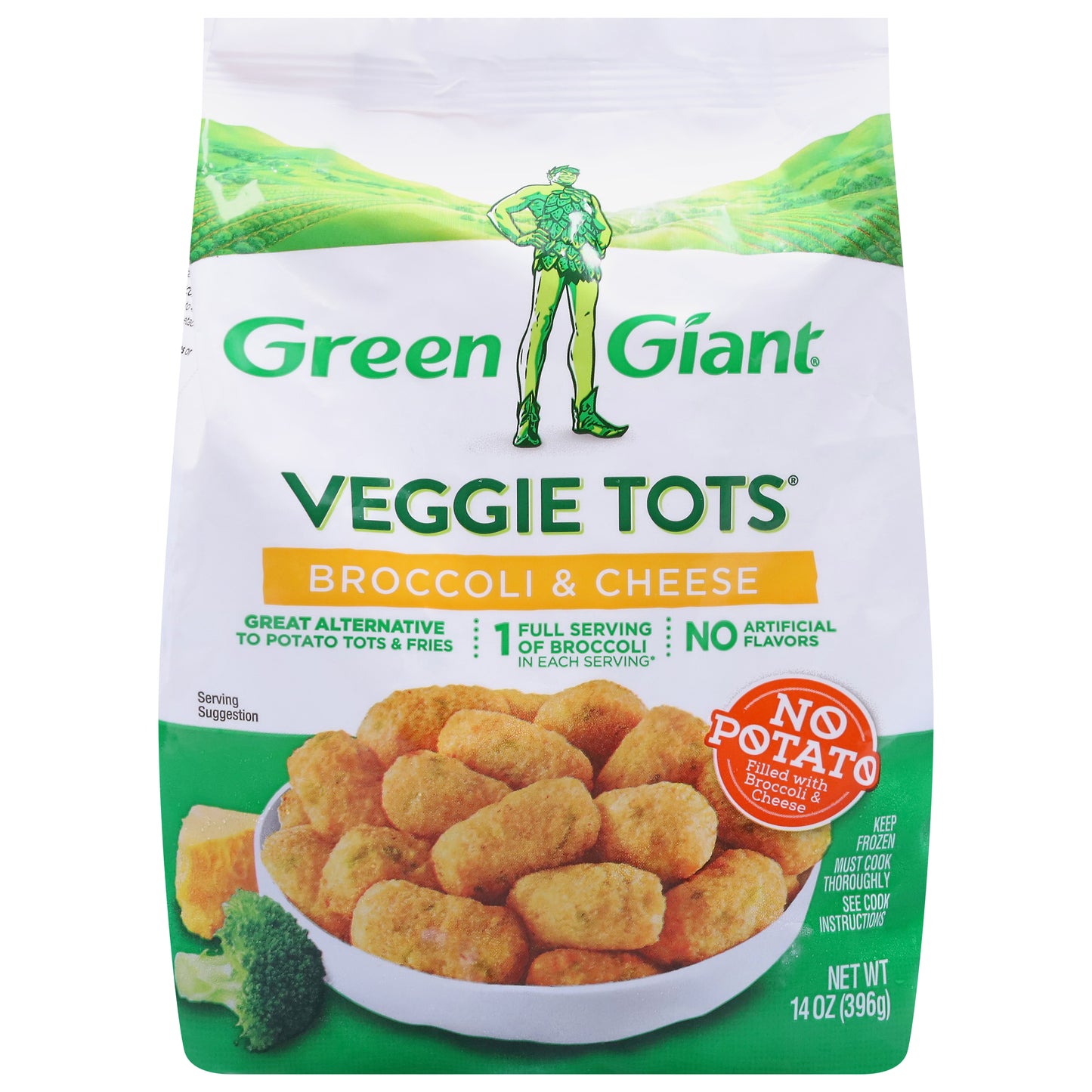 Green Giant Broccoli & Cheese Veggie Tots 14 oz