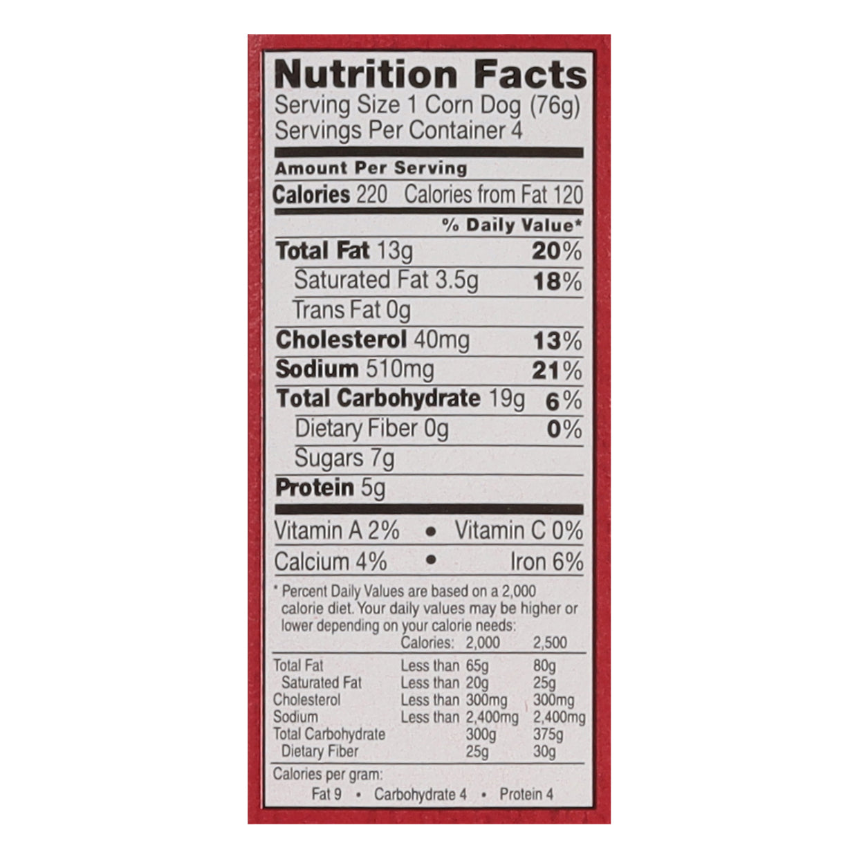 Bar S Honey Crips Batter Dipped Classic Corn Dogs 4 ea