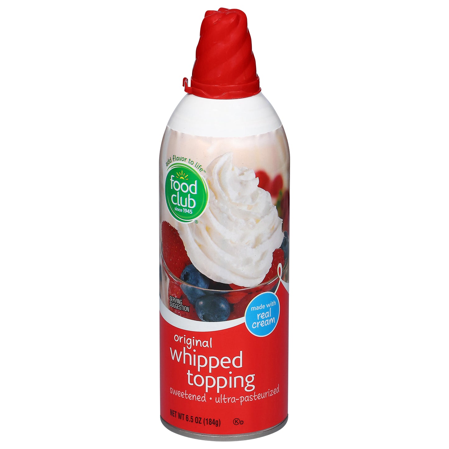 Food Club Original Whipped Topping 6.5 oz