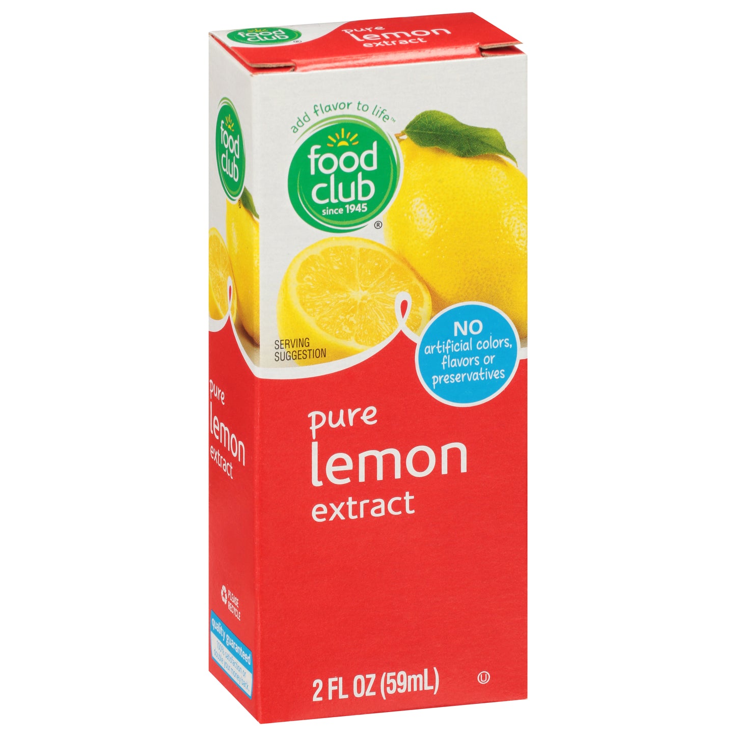 Food Club Pure Lemon Extract 2 fl oz