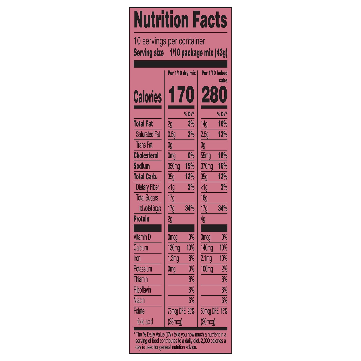 Duncan Hines Red Velvet Flavored Cake Mix, Baking Mix, 15.25 oz.