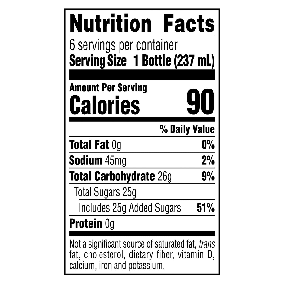 Sprite Glass Bottles, 8 fl oz, 6 Pack