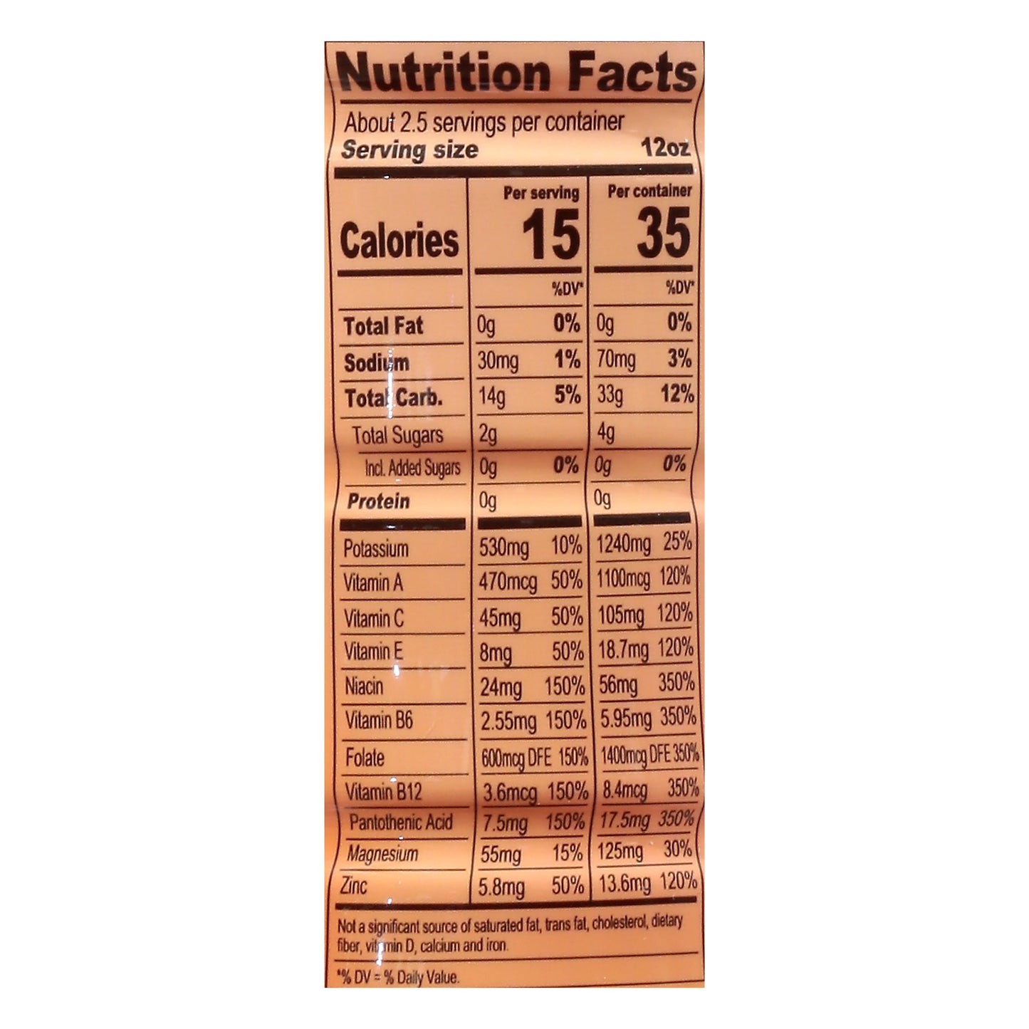 BodyArmor Lyte Peach Mango Sports Drink 8 - 12 fl oz Bottles