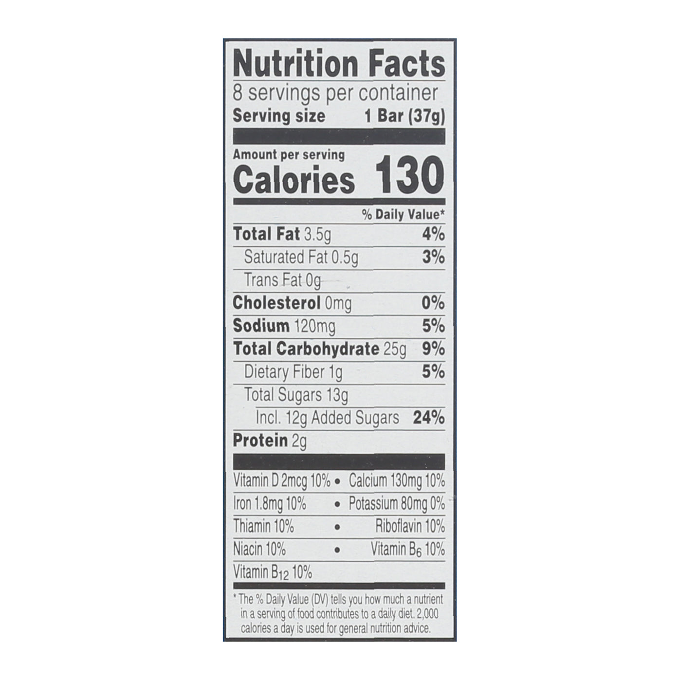 Nutri Grain Soft Baked Blueberry Breakfast Bars 8 - 1.3 oz Bars