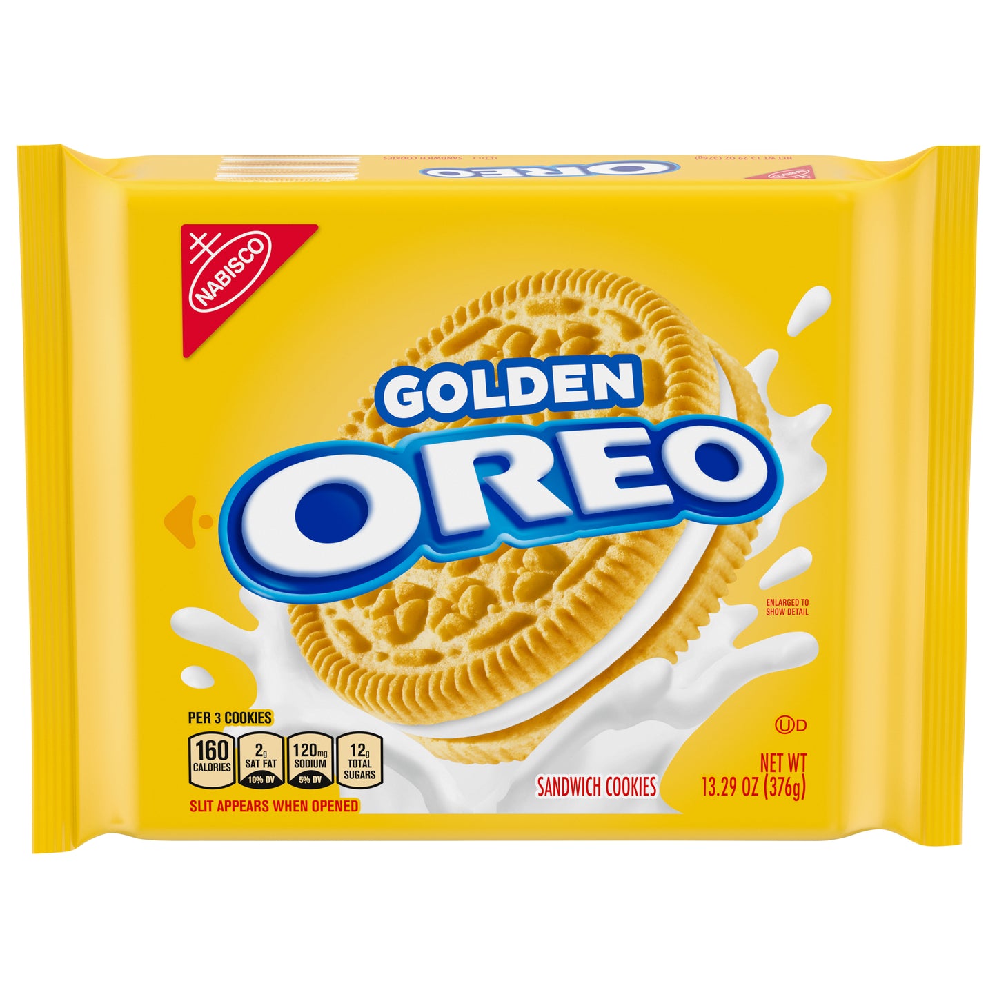 Oreo Golden Sandwich Cookies 13.29 oz