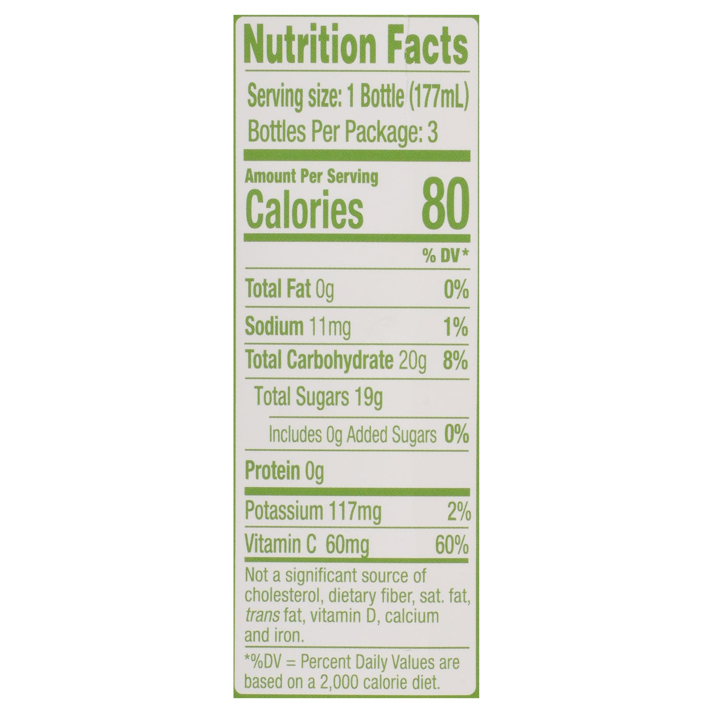 good2grow Fruit Punch 100% Juice 3 - 6 fl oz Bottles
