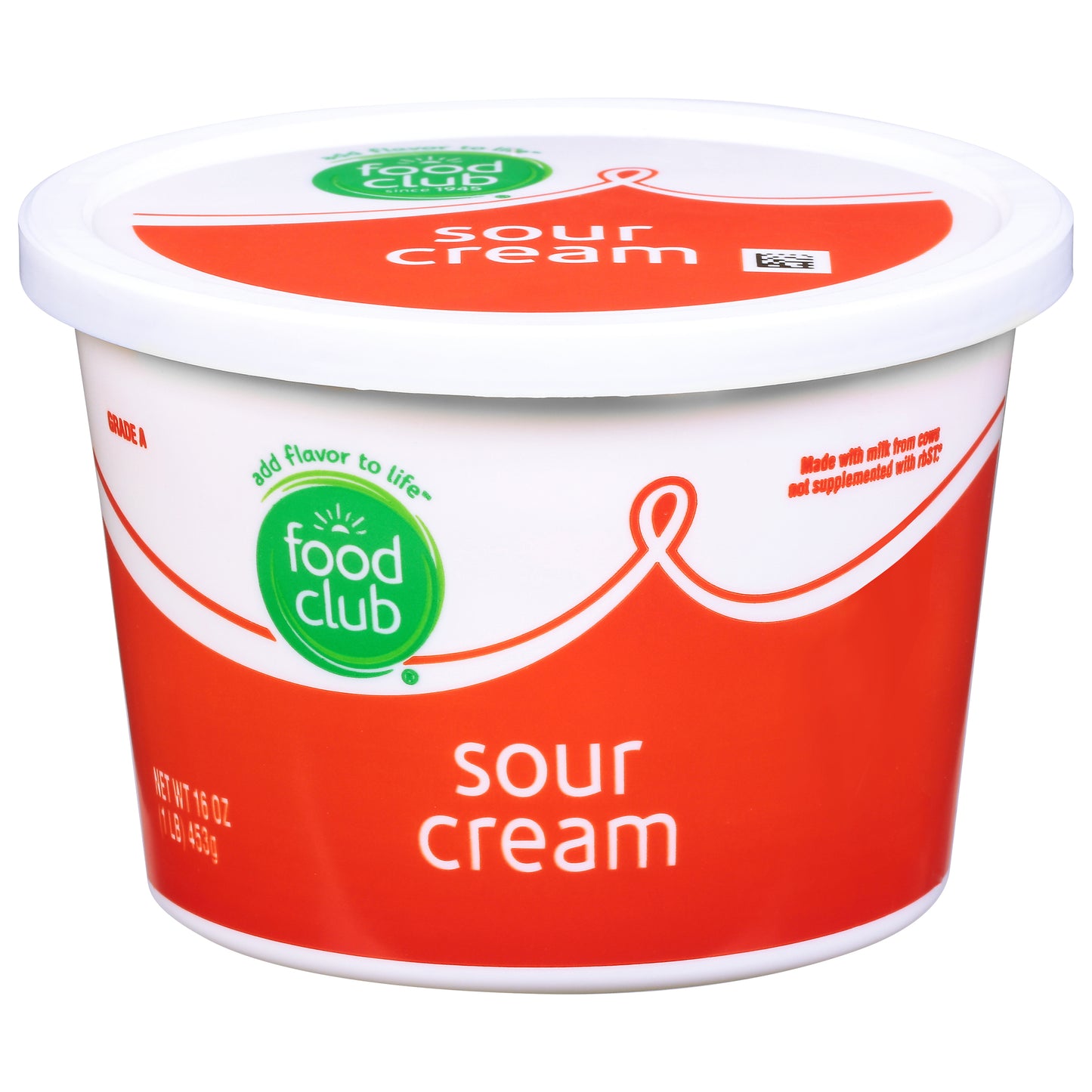Food Club Sour Cream 16 oz