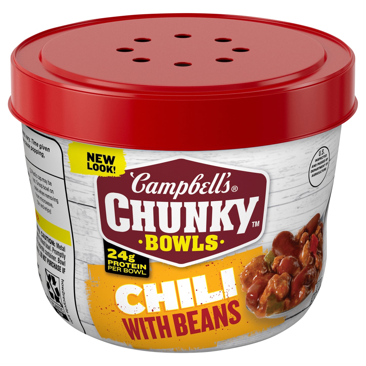 Campbell’s® Chunky™ Chili With Beans, 15.25 oz Bowl