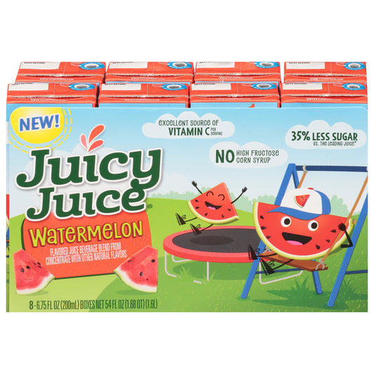 Juicy Juice Watermelon Juice Beverage 8 - 6.75 fl oz Boxes