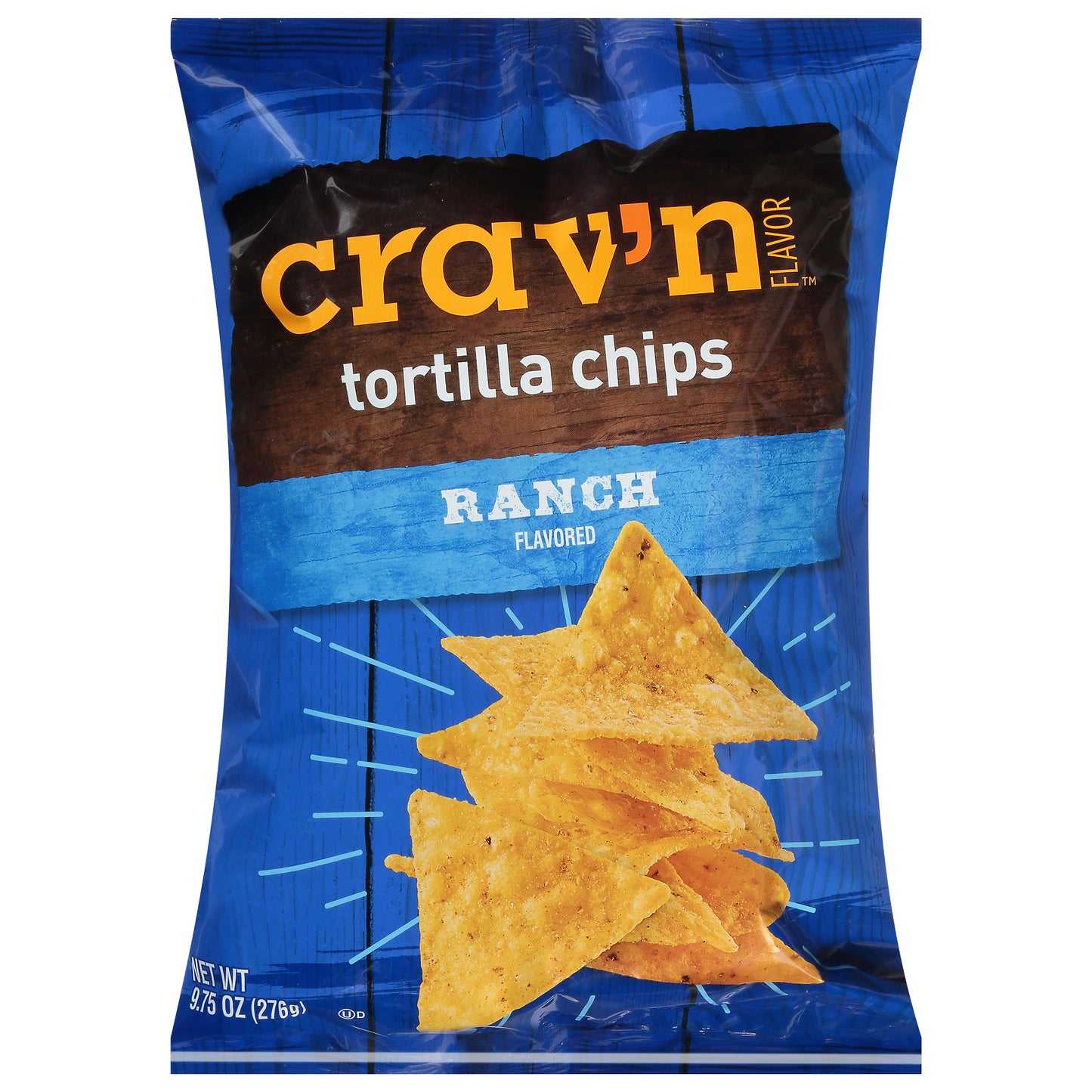 Crav'n Flavor Ranch Flavored Tortilla Chips 9.75 oz