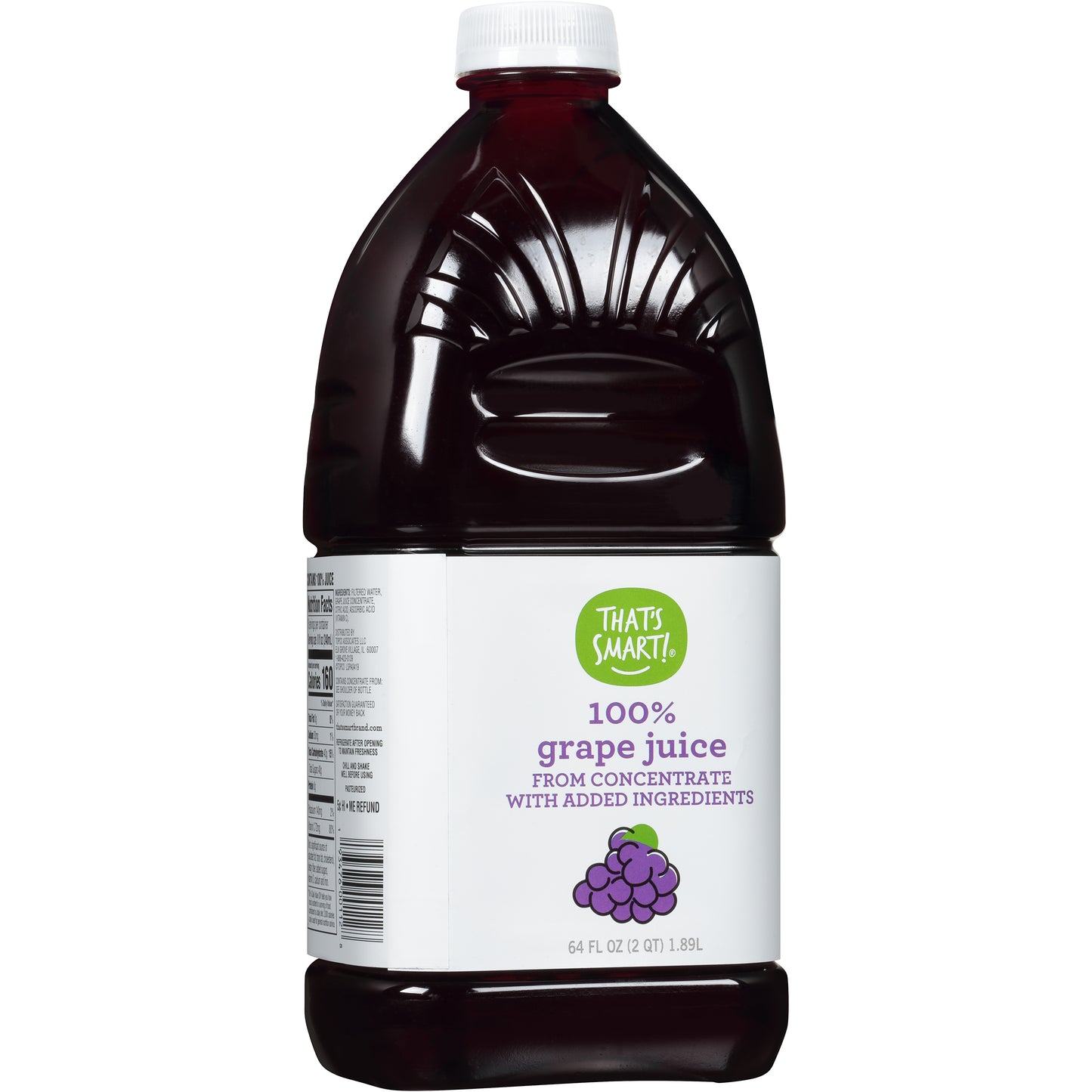 100% Grape Juice From Concentrate With Added Ingredients